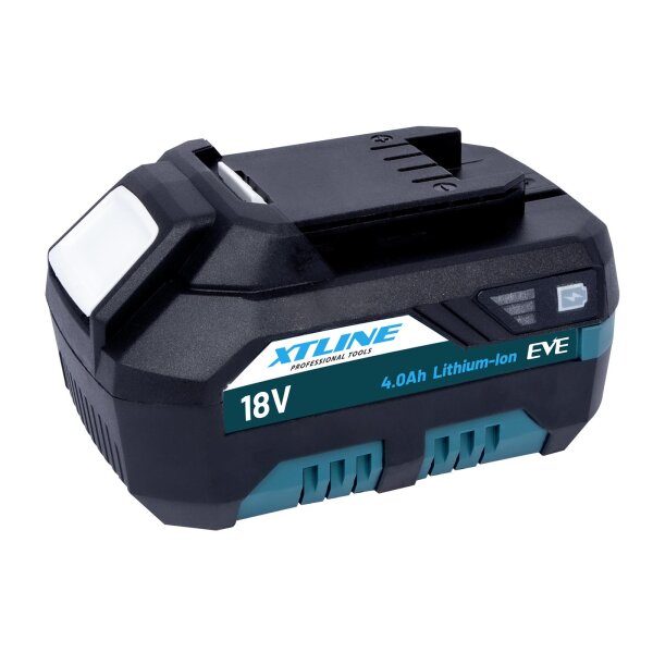 XTLINE Akku-Pack Li-Ion 18 V | 4,0 Ah EVE