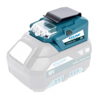 XTLINE Ladegerät mit LED-Licht 60 lm, 18 V | 1,5 A