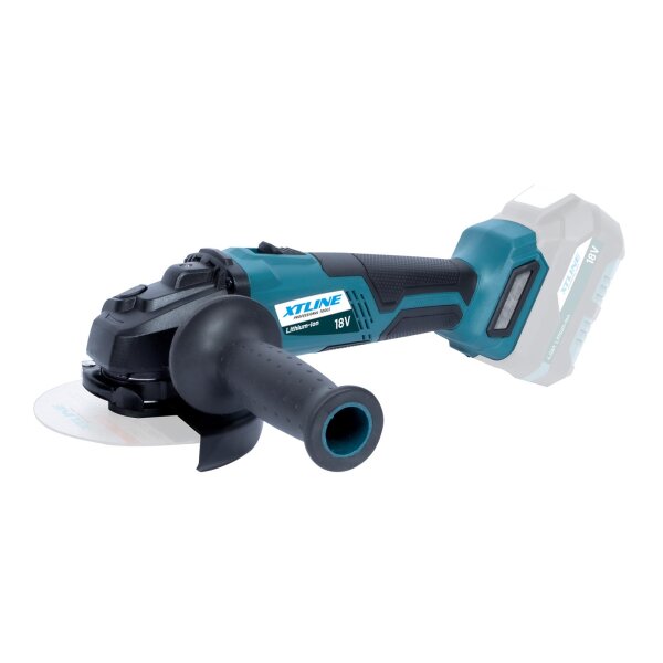 XTLINE Akku-Winkelschleifer BRUSHLESS, 18 V, 125 mm