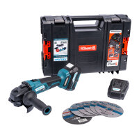 XTLINE Cordless Angle Grinder BRUSHLESS, 18 V, 125 mm +...