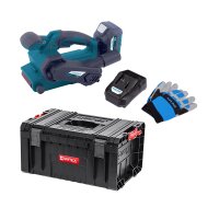 XTLINE Akku-Bandschleifer 18 V + Akku-Pack 5,0 Ah +...