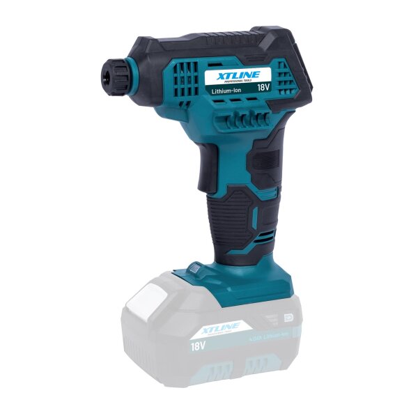 XTLINE Akku-Kompressor 18 V + Zubehörsatz
