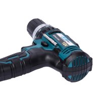 XTLINE Akku-Bohrmaschine 18 V, 35 Nm + 2 Akku-Packs 2,0 Ah + Box