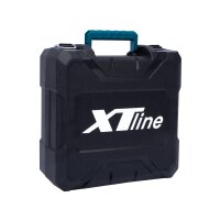 XTLINE Akku-Bohrmaschine 18 V, 35 Nm + 2 Akku-Packs 2,0 Ah + Box