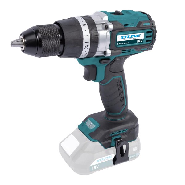 XTLINE Akkubohrmaschine 18 V, BRUSHLESS, 70 Nm