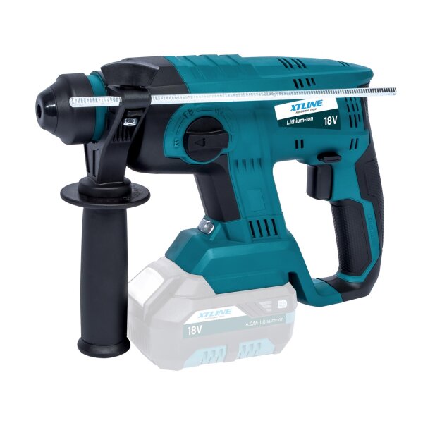 XTLINE Akku-Bohrhammer BRUSHLESS, SDS-PLUS 18 V