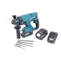 XTLINE Akku-Bohrhammer BRUSHLESS, SDS-PLUS 18 V + 2x...
