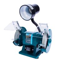 XTLINE Doppelscheiben-Schleifmaschine 150 W, 125 mm + 40W...