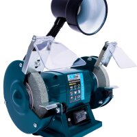 XTLINE Doppelscheiben-Schleifmaschine 150 W, 125 mm + 40W Arbeitslampe