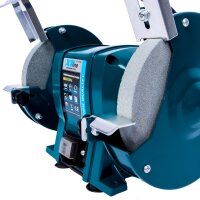 XTLINE Doppelscheiben-Schleifmaschine 300 W, 150 mm + 40 W Arbeitslampe