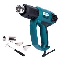 XTLINE Heißluftpistole 2000 W + 5er-Zubehörset