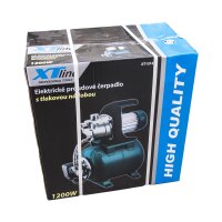 XTLINE Strahlpumpe mit Druckbehälter 1200 W