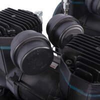 XTLINE Ölfreier Luftkompressor 2x1450 W, 50 l