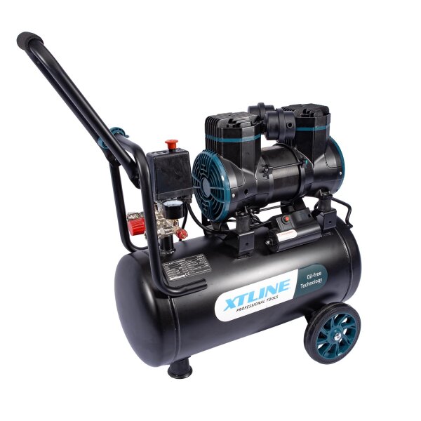 XTLINE Oil-free air compressor 1,450 W, 24 l