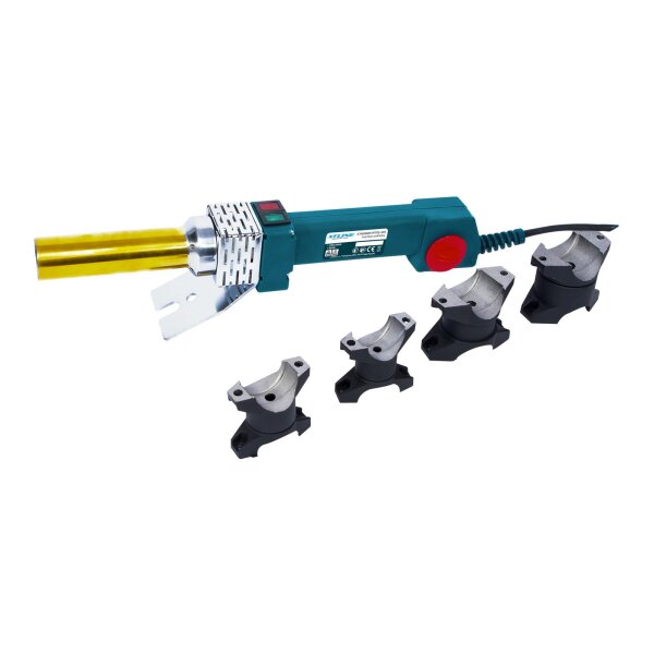 XTLINE Polyfusion Schweissgerät PE-Rohr 800 W + Zubehörsatz + Box