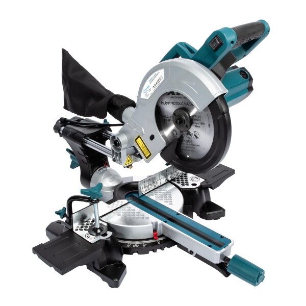 XTLINE Sliding Miter Saw with Laser 1700 W, 210 mm